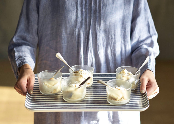 summer treats on trays