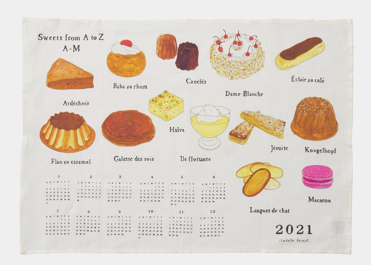 2021 Calendar Cloths