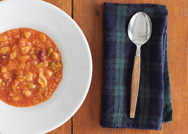 on fall, soup, and napkins