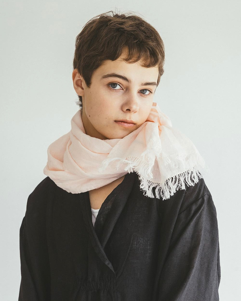 Roserie Scarf: Opal Peach