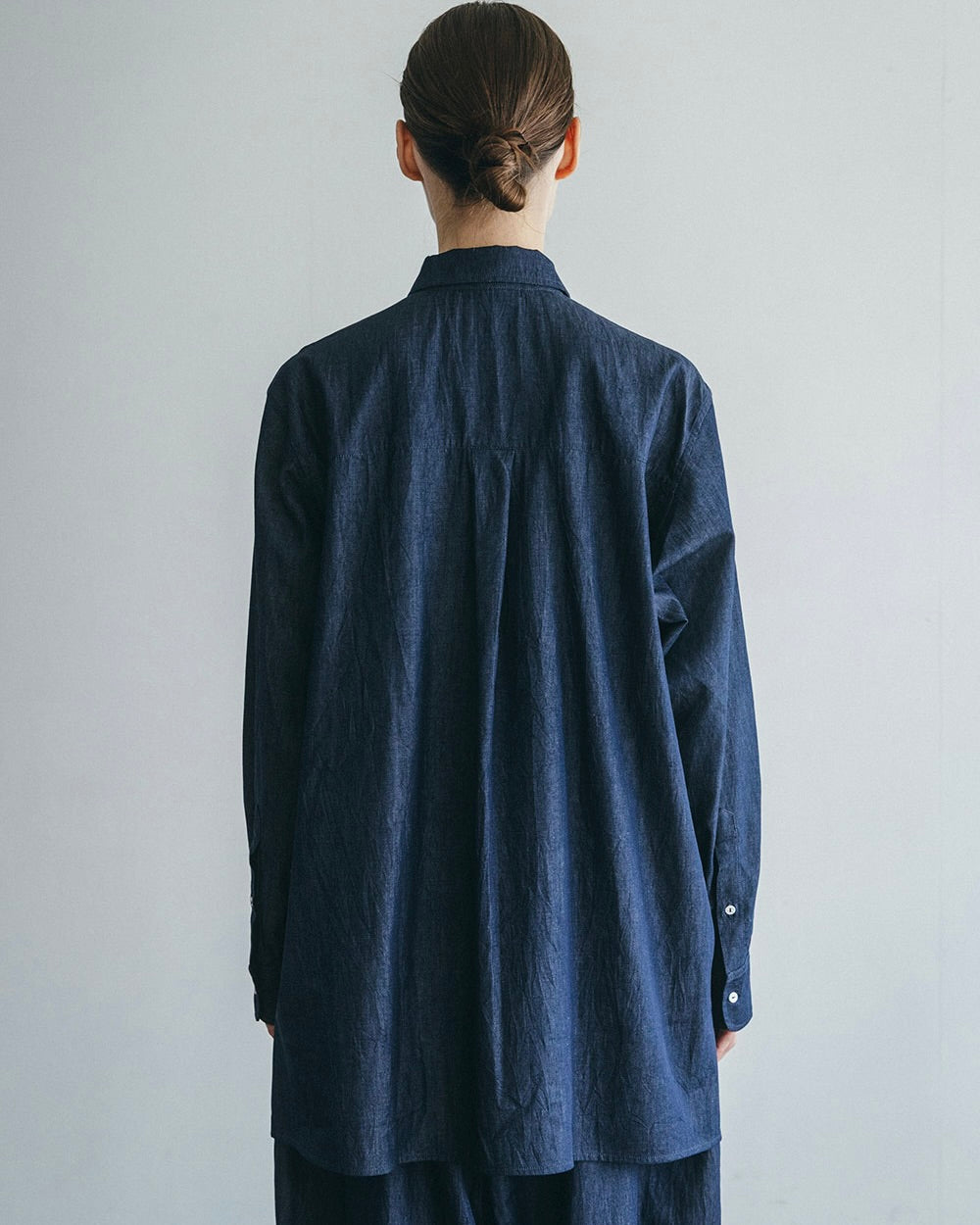 Devika Shirt: Indigo