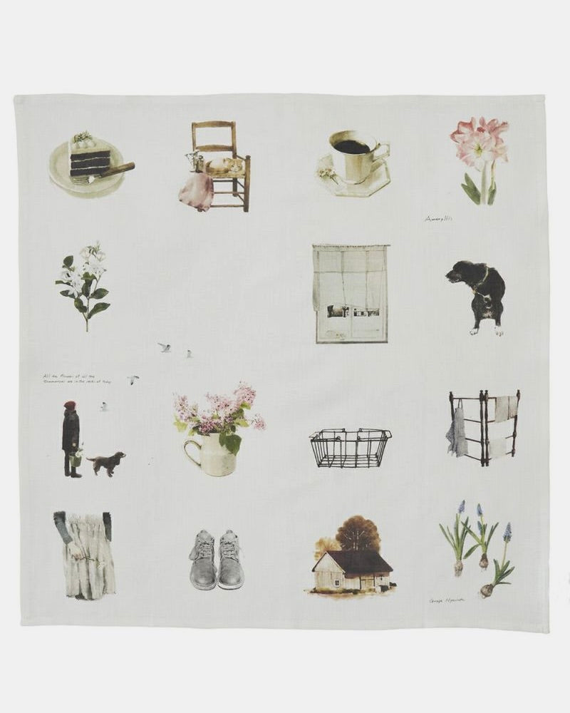 Handkerchief-Misato Ogihara: Living with Flowers