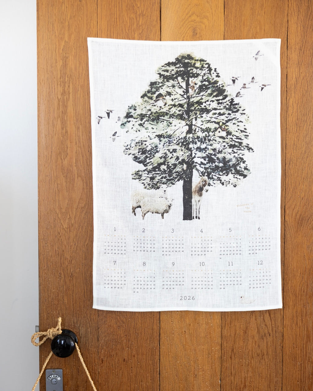 2026 Calendar Cloth: Whispers of the Woods
