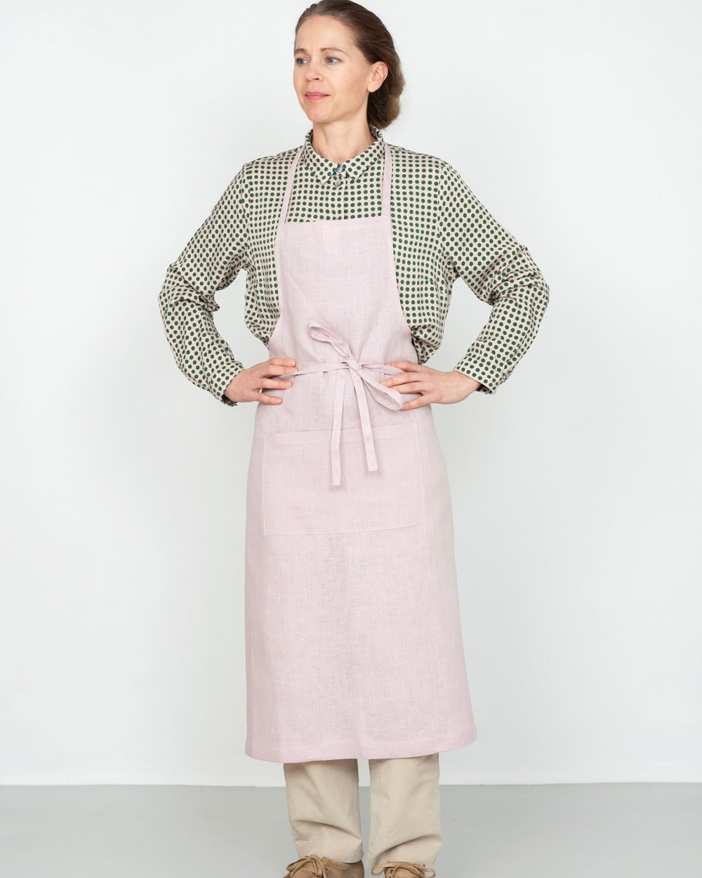 Full Apron: Rose Poudre