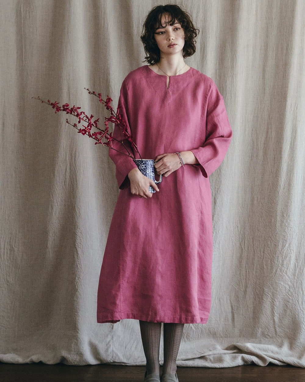 Ieva Dress: Camellia