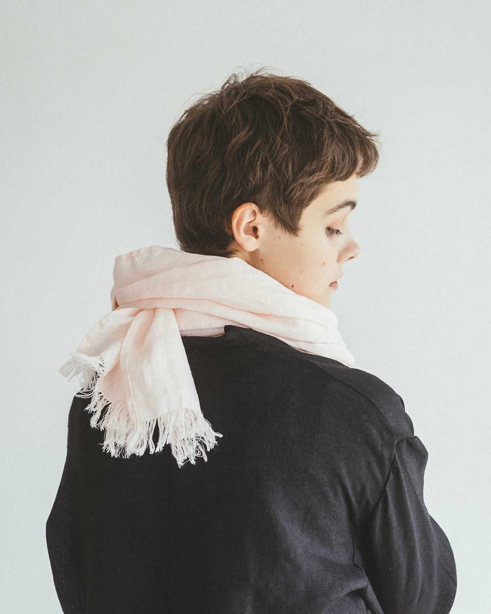 Roserie Scarf: Opal Peach