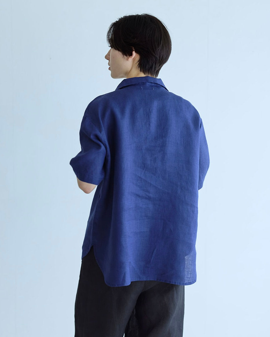 Emel Top: Blue Indigo