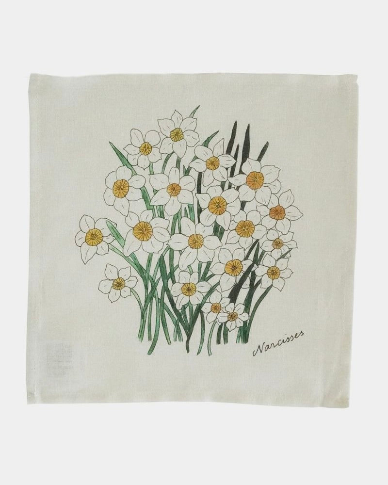 Handkerchief-Isabelle Boinot: Narcissus