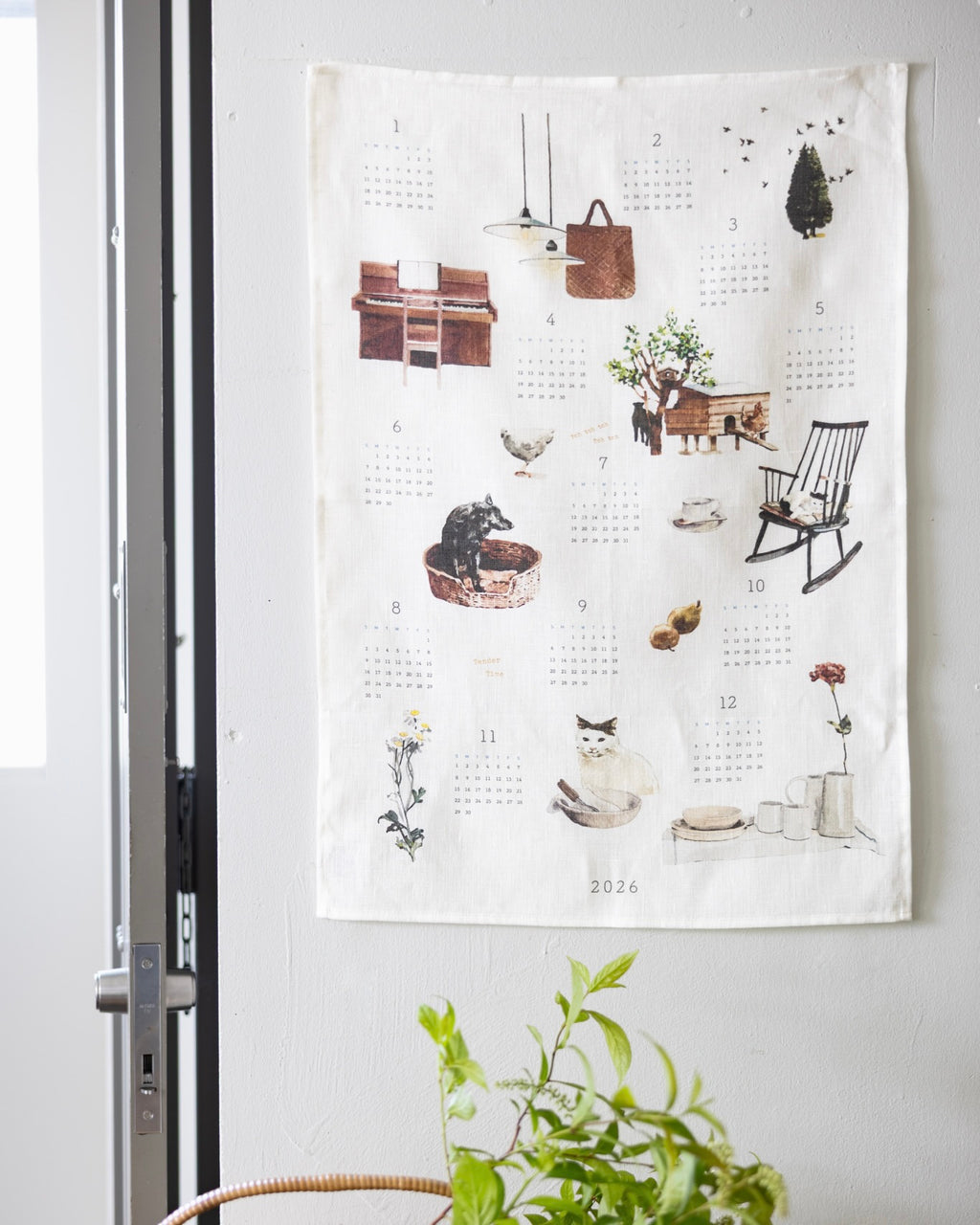 2026 Calendar Cloth: Tender Time