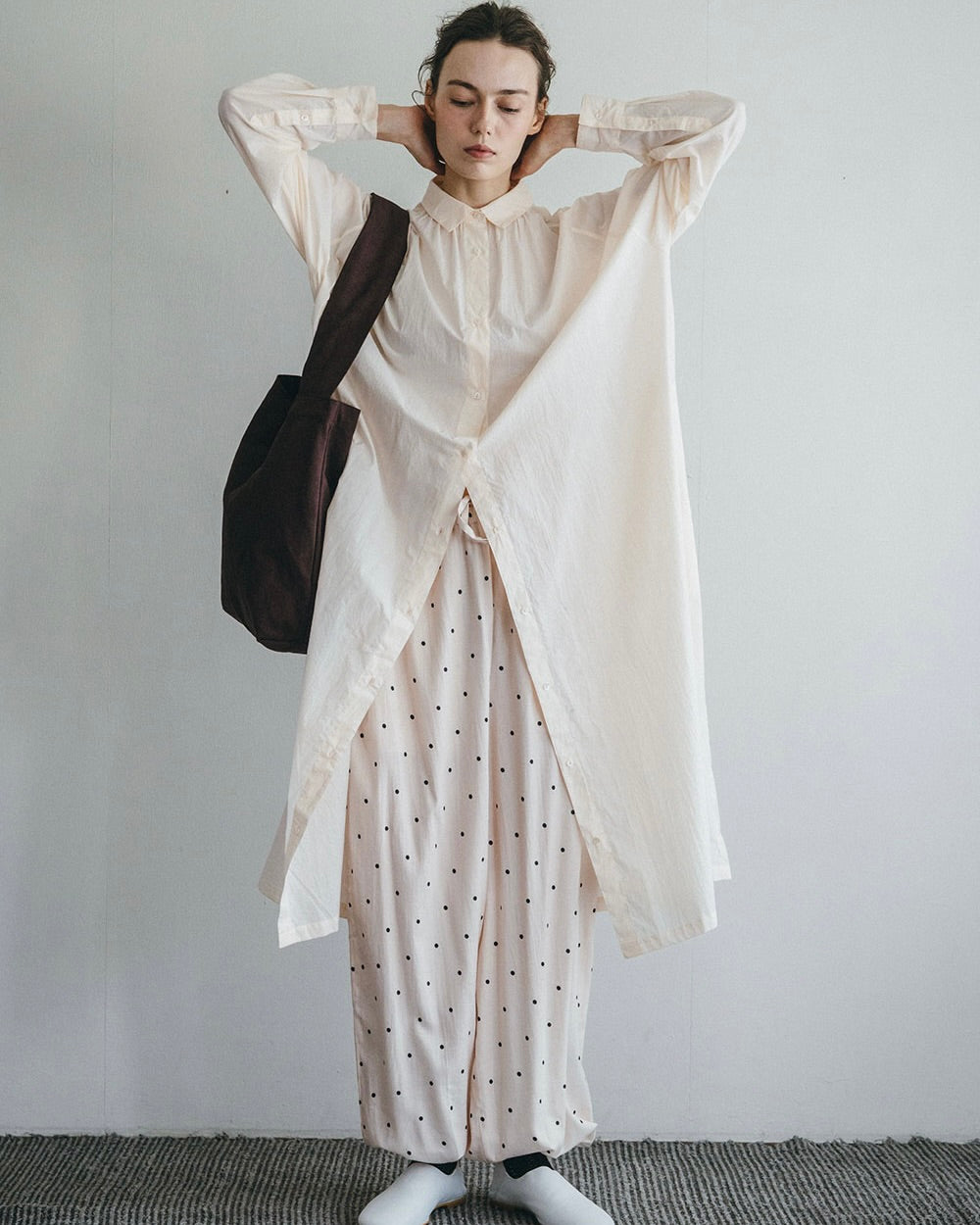 Lipi Dress: Vanilla