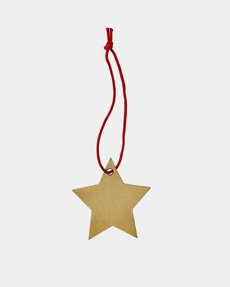 Brass Star Ornament