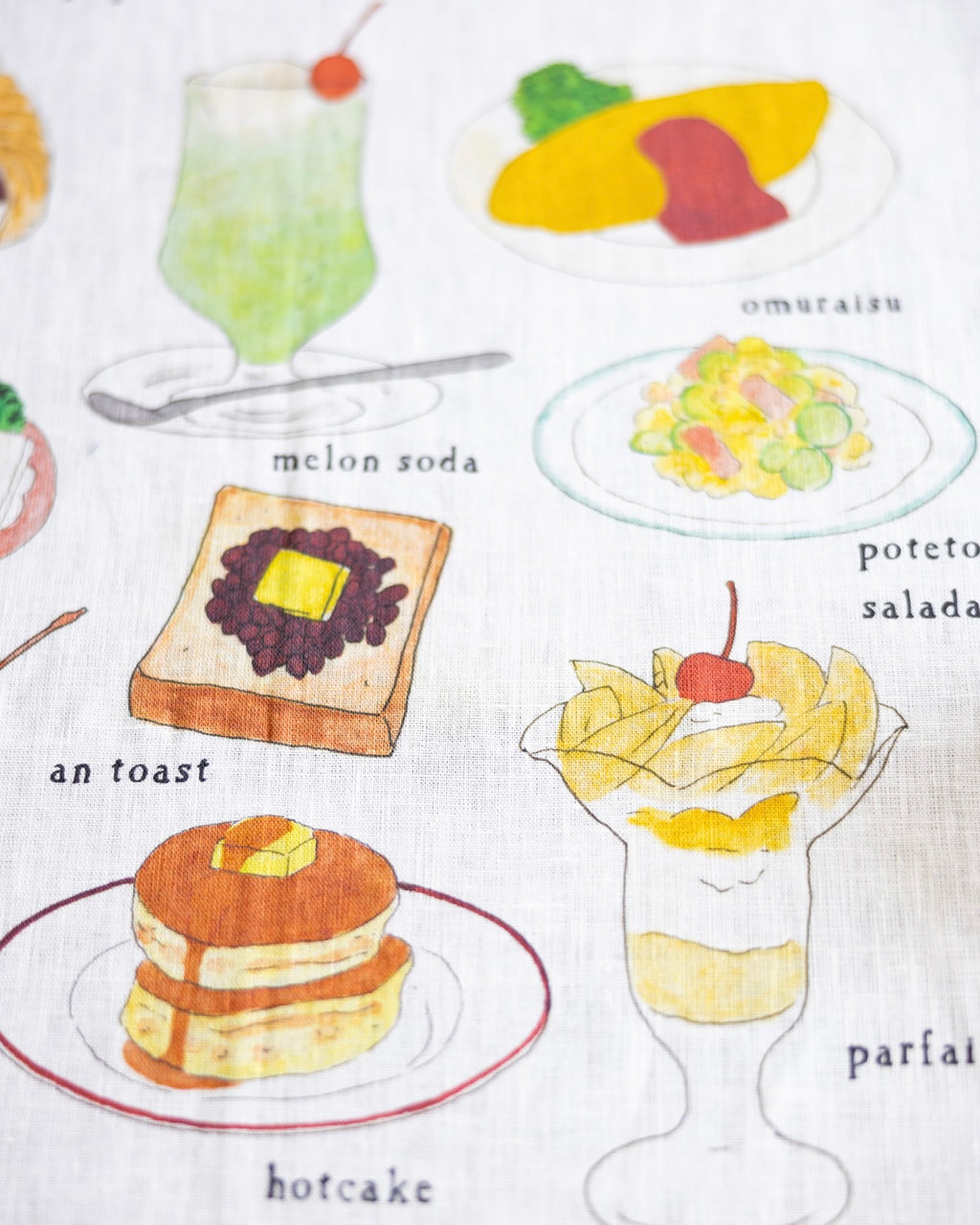 2026 Calendar Cloth: Japanese Retro Food