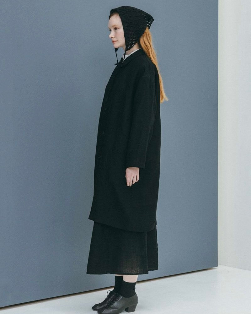 Josephine Coat: Black