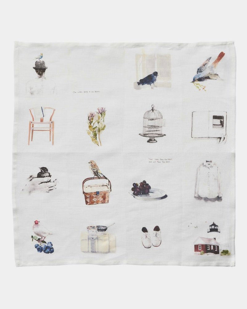 Handkerchief-Misato Ogihara: Living with Birds