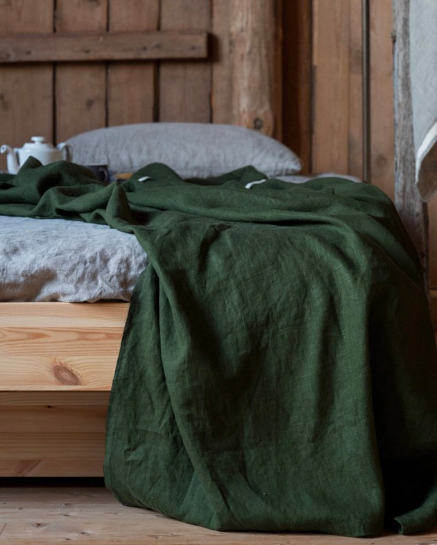 Linen Blanket: Laurel