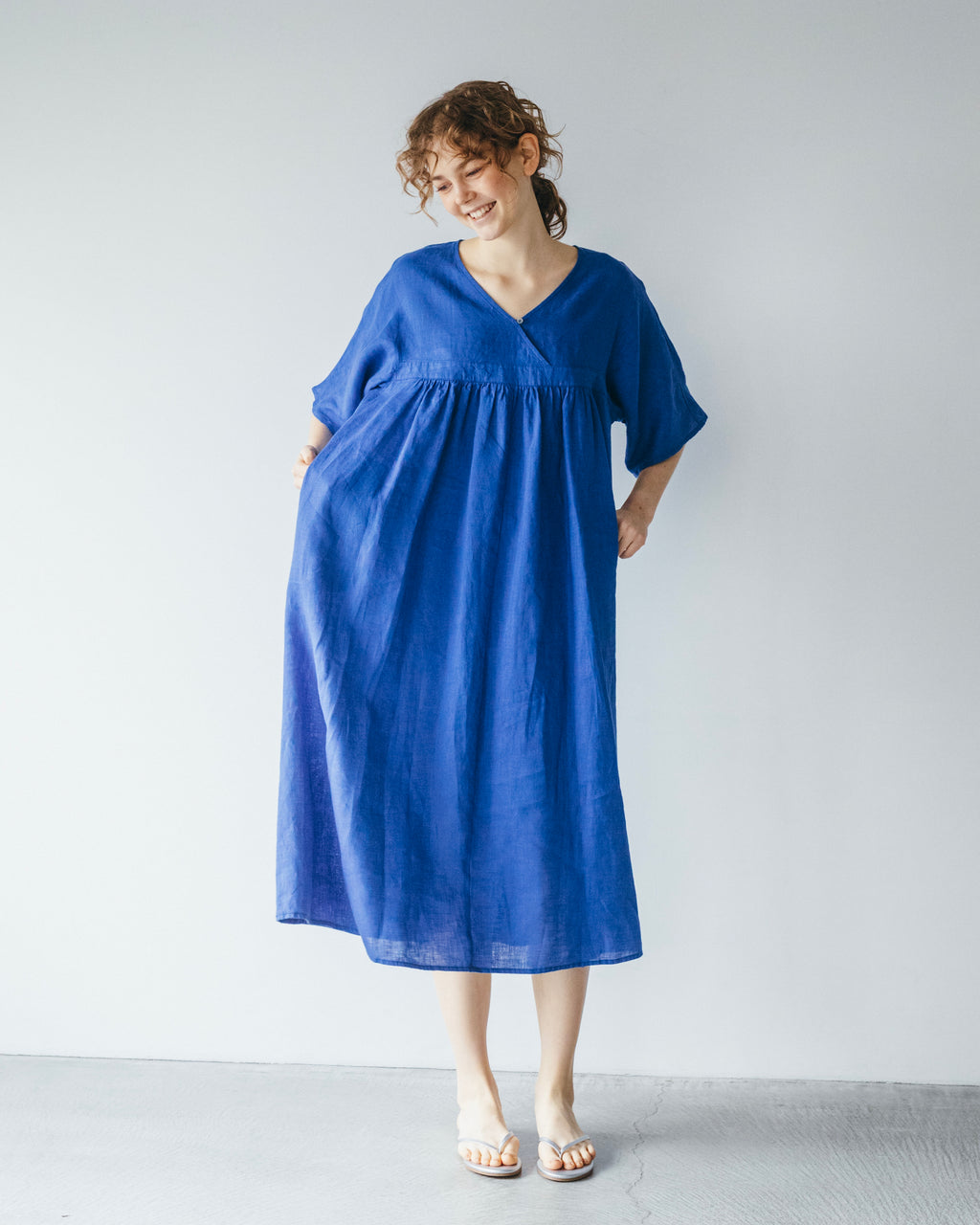 Haruka Dress: Lapis Blue