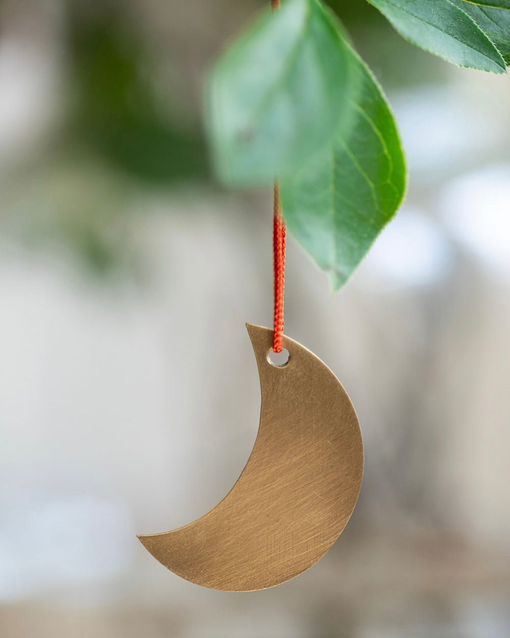 Brass Moon Ornament