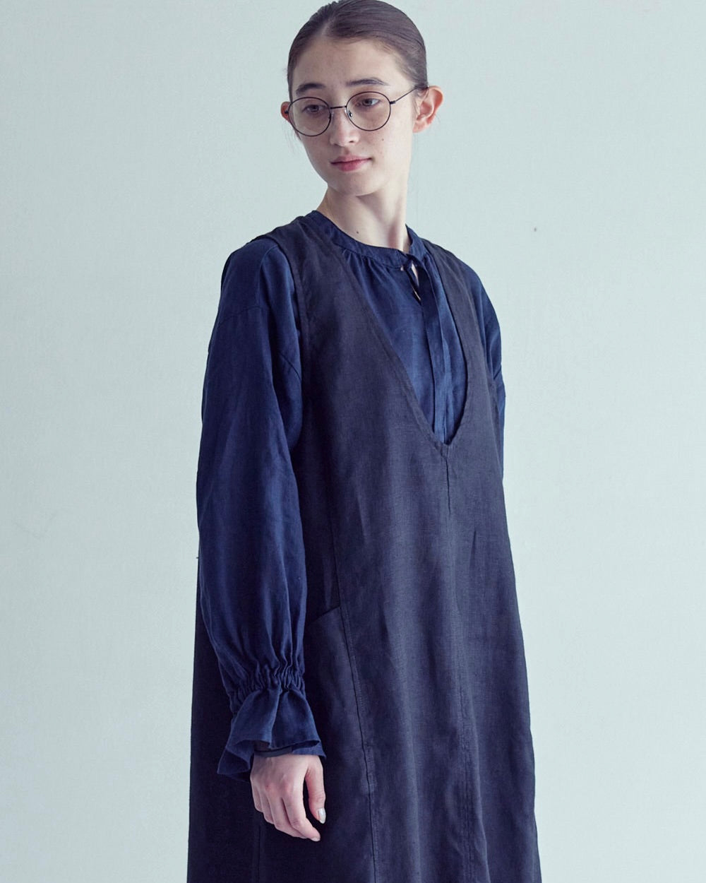 Telma Over Dress: Black