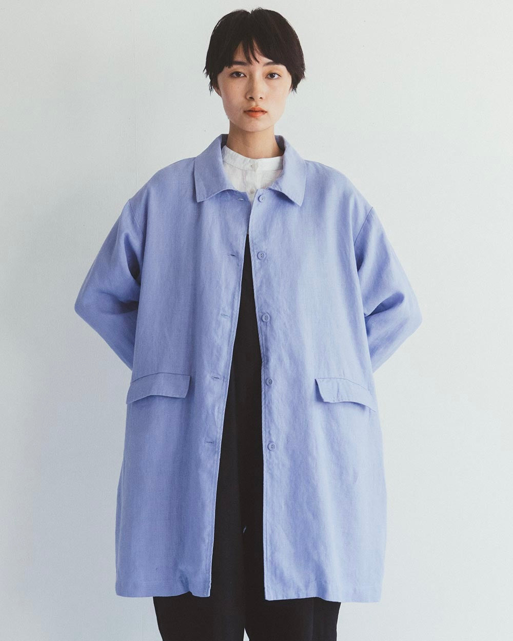 Luisa Jacket: Blue Azure