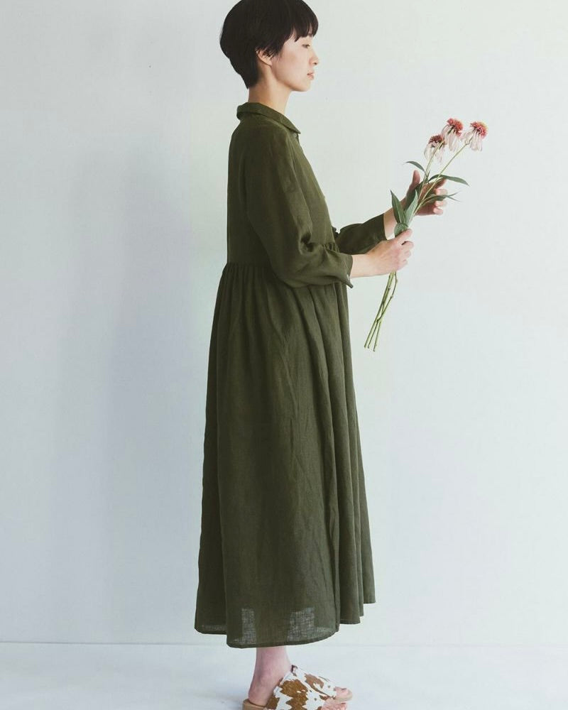 Lisa Dress: Olive