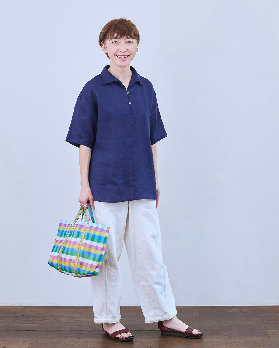 Emel Top: Blue Indigo