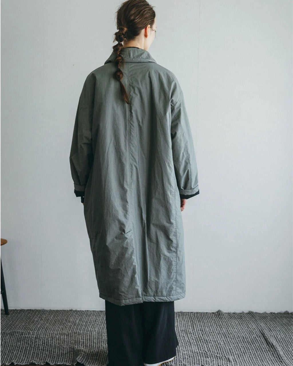 Amar Coat: Grey