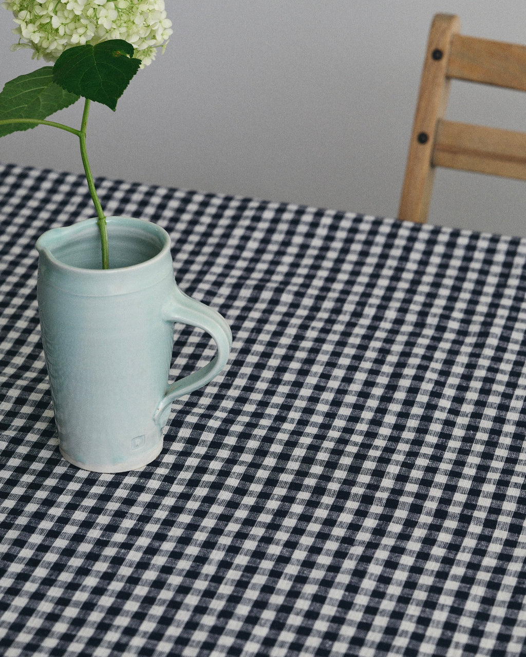 Tablecloth: Navy White Check