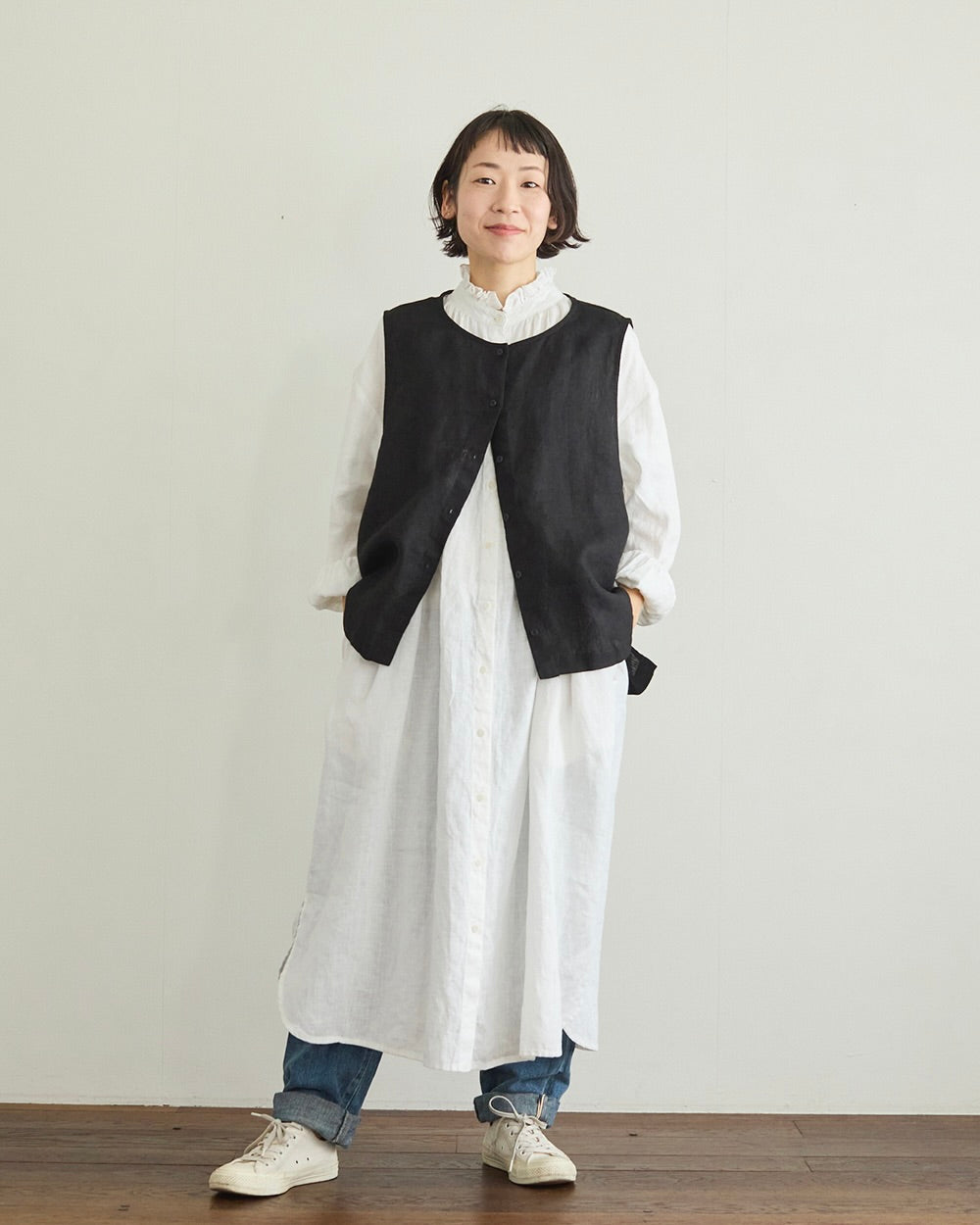 Abigail Gilet: Black