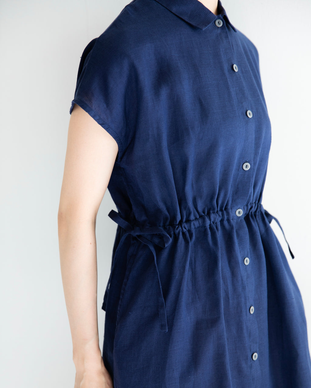Kaho Dress: Indigo Blue