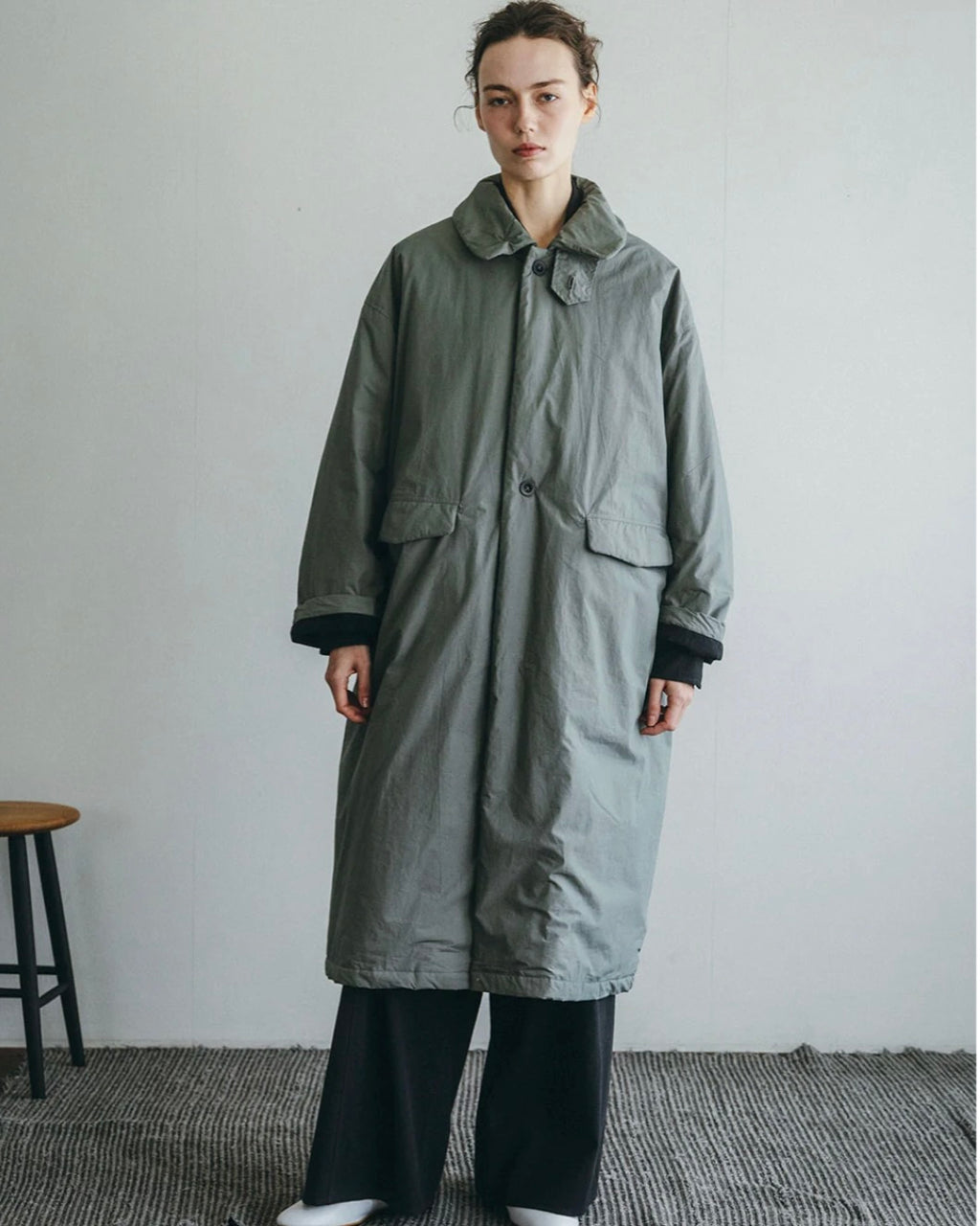 Amar Coat: Grey