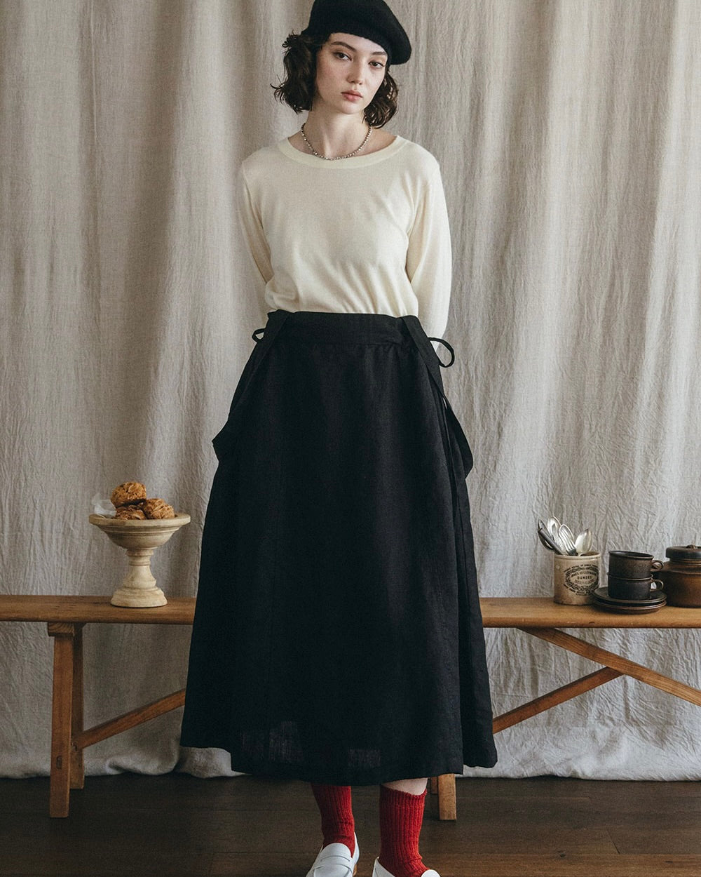 Audrey Skirt: Black