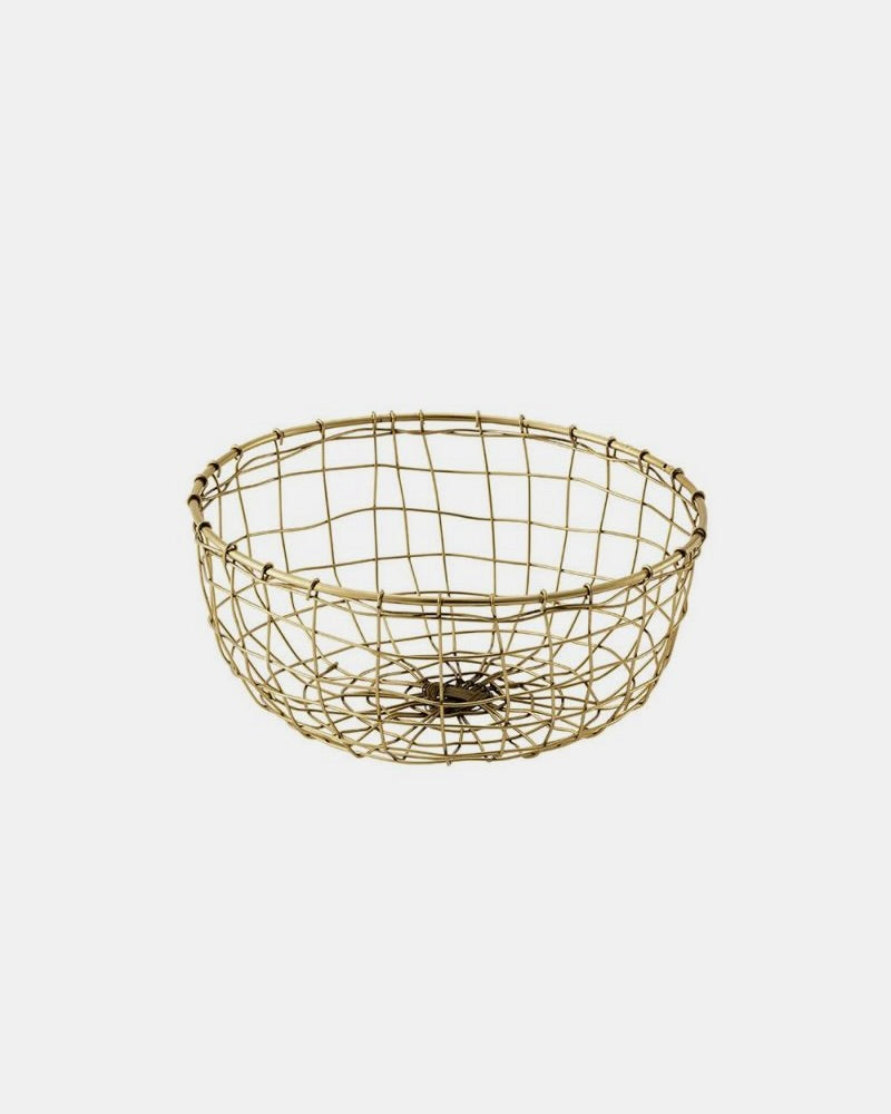Wire Basket: Round Shallow Medium