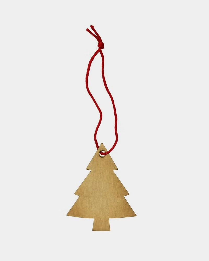 Brass Tree Ornament