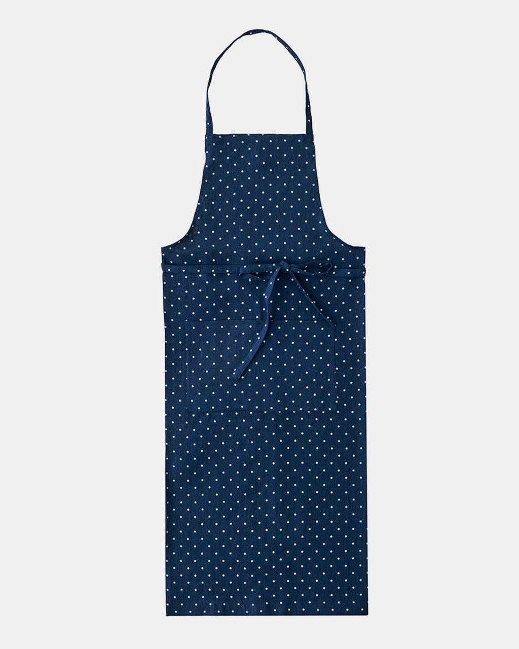 Full Apron: Navy Dot
