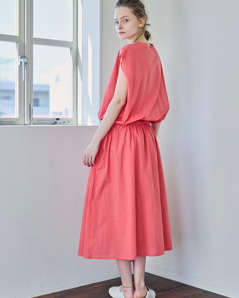 Titli Dress: Grapefruit