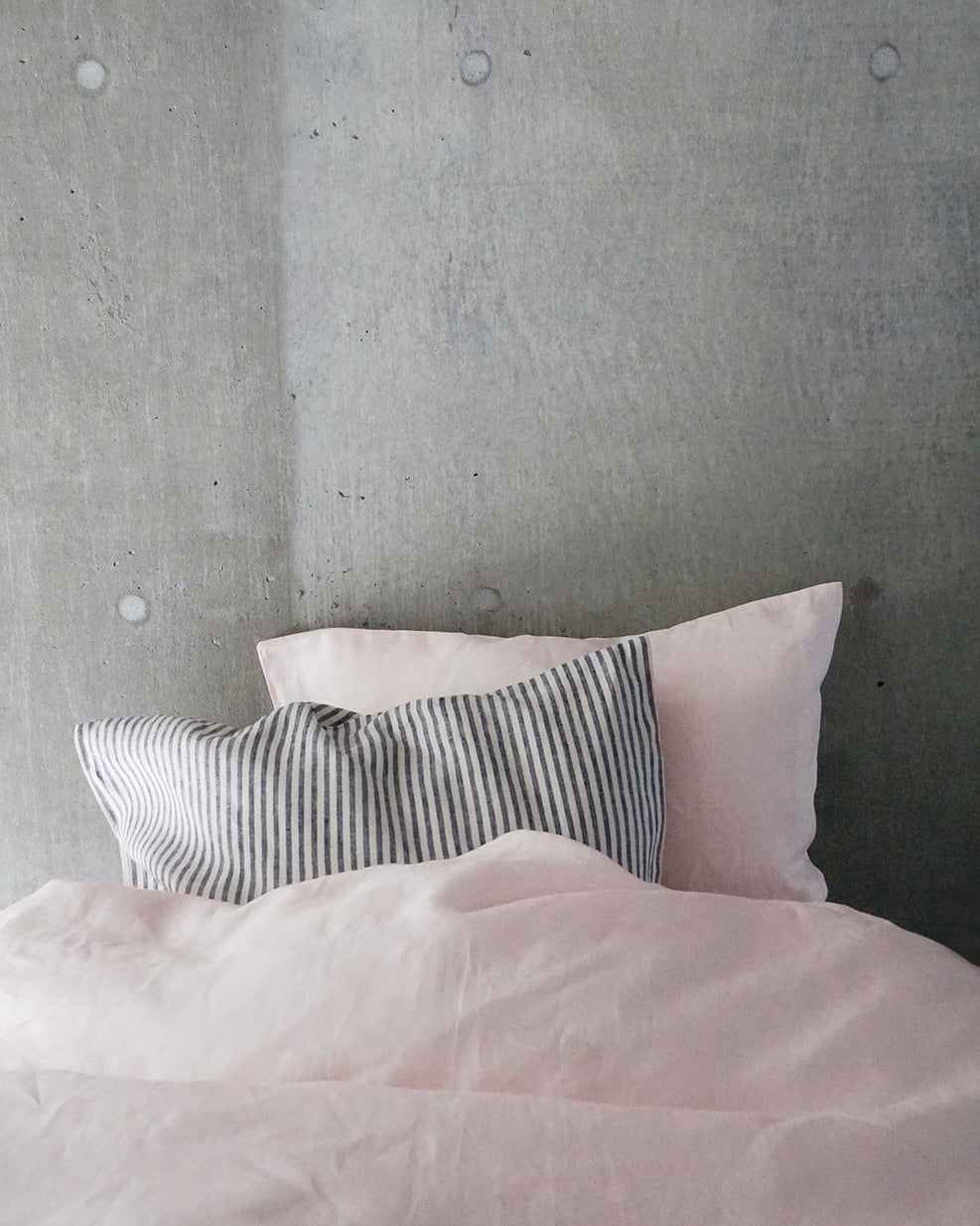 Linen Duvet Cover: Opal Peach
