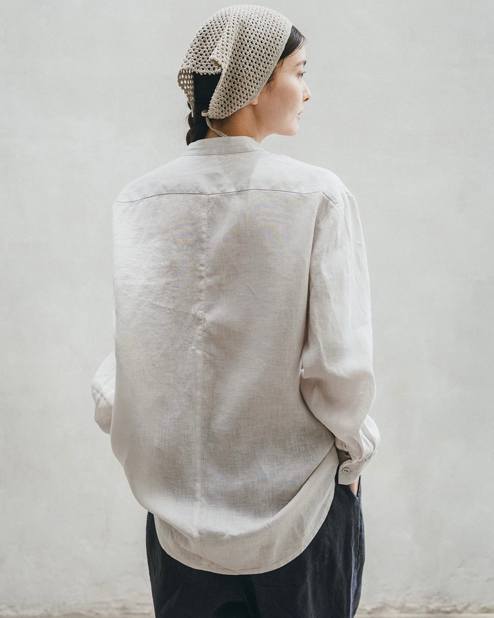 Phoebe Shirt: Albatre
