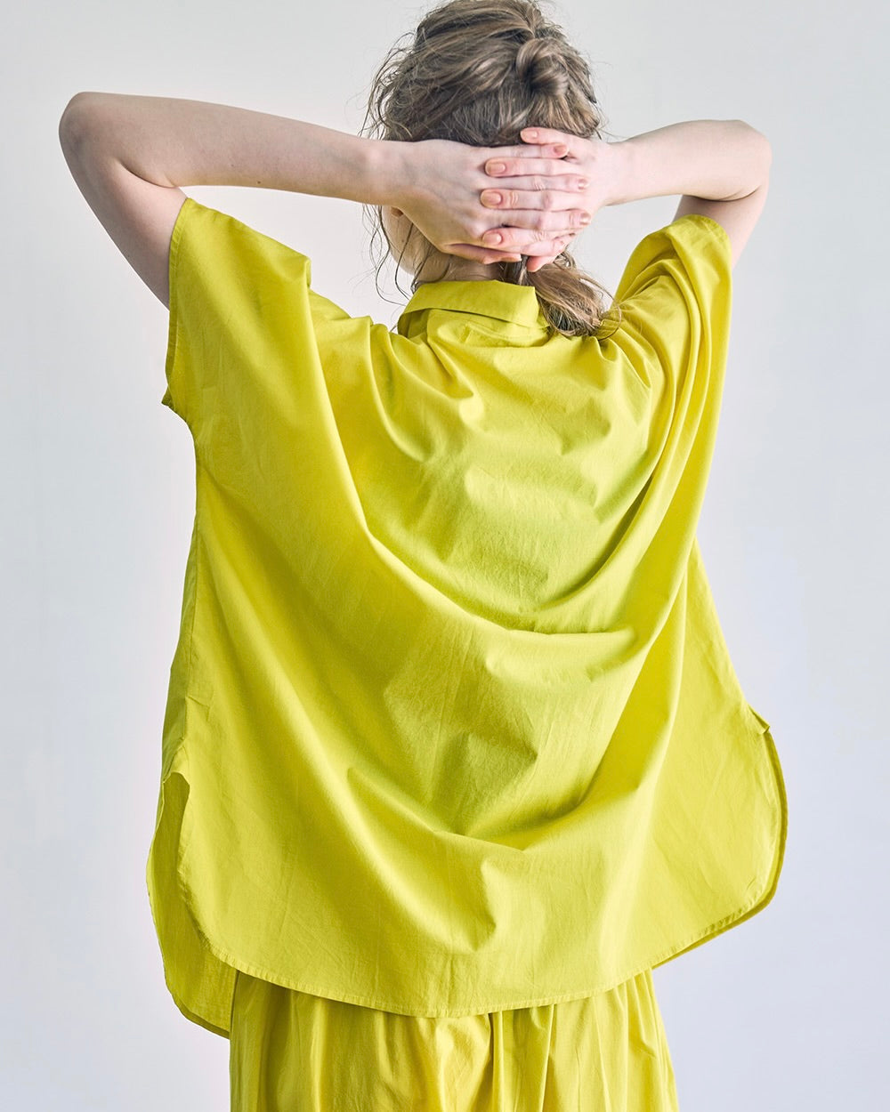 Khushi Shirt: Yellow