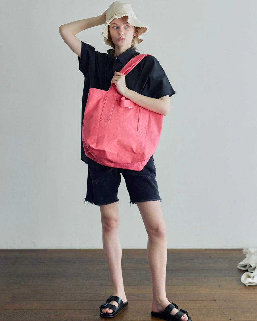 Tokri Bag: Grapefruit