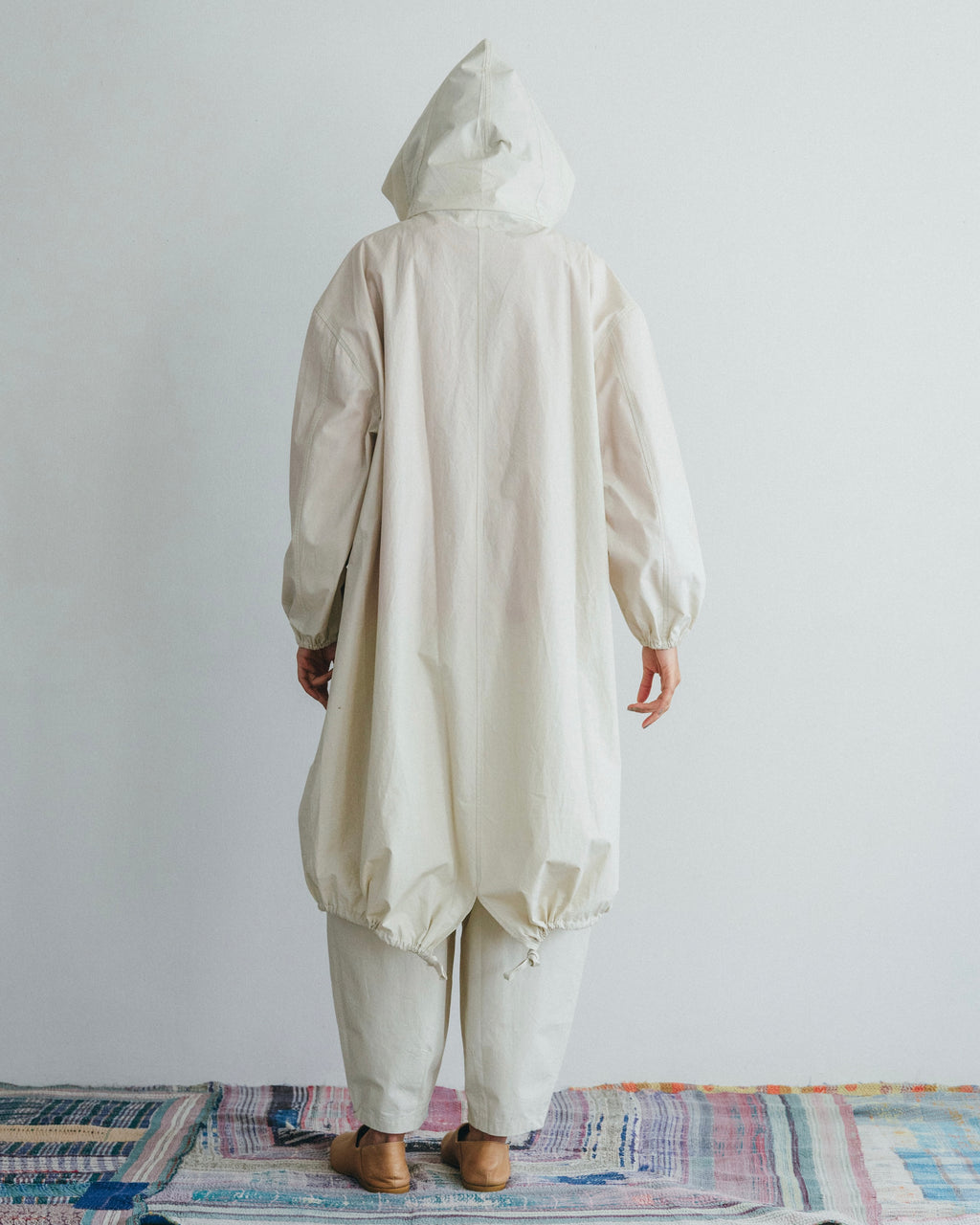 Narain Coat: Oyster