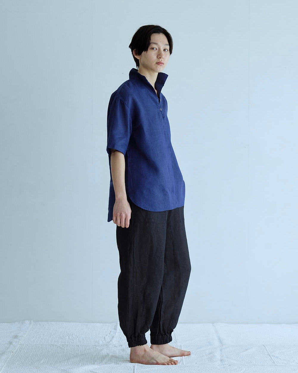 Emel Top: Blue Indigo