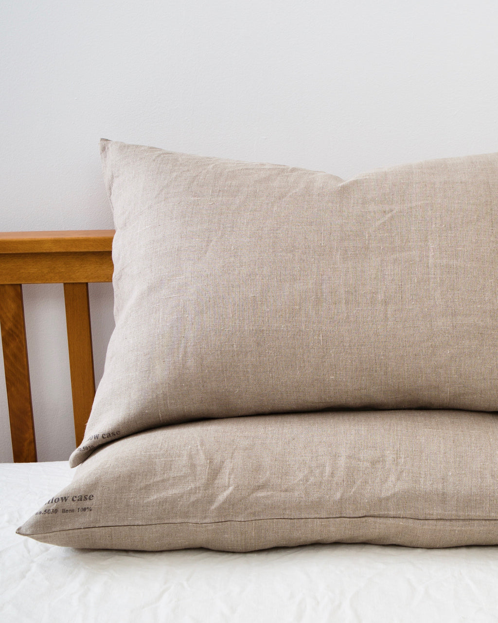 Linen Pillowcases: Natural