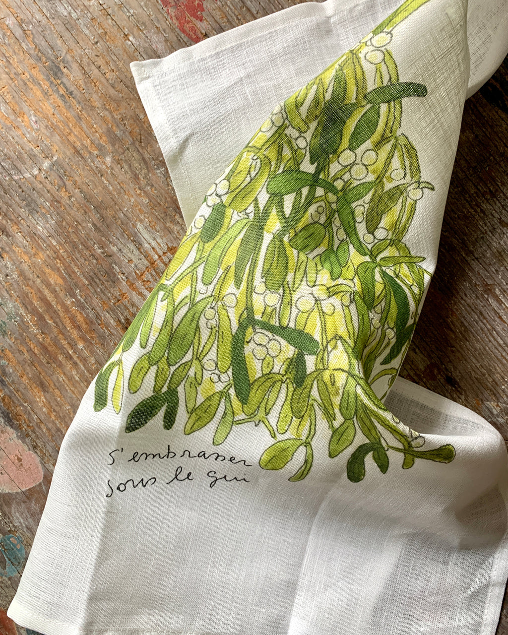 Handkerchief-Isabelle Boinot: Mistletoe