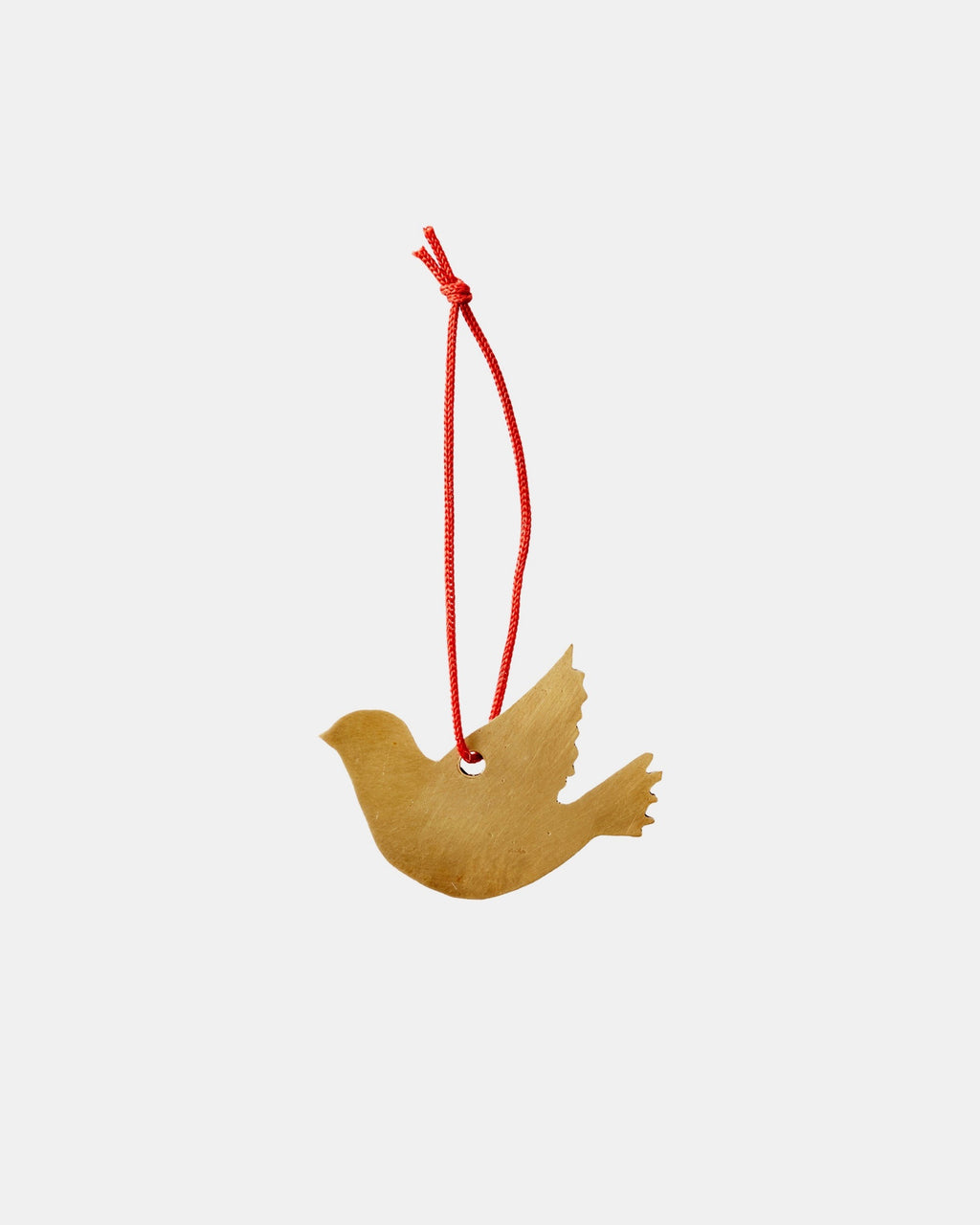 Brass Dove Ornament