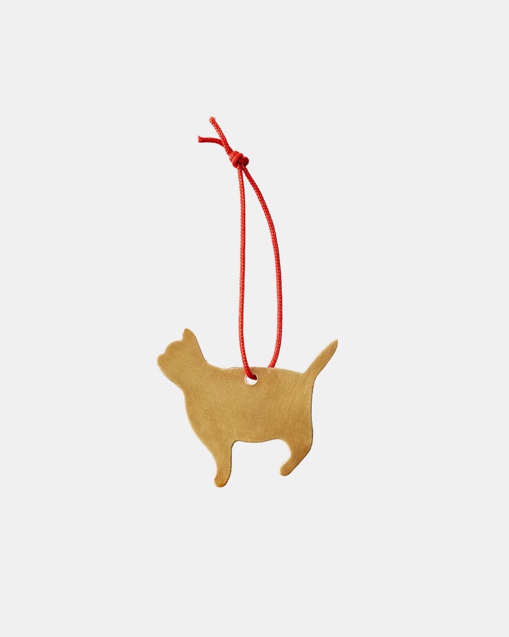 Brass Cat Ornament