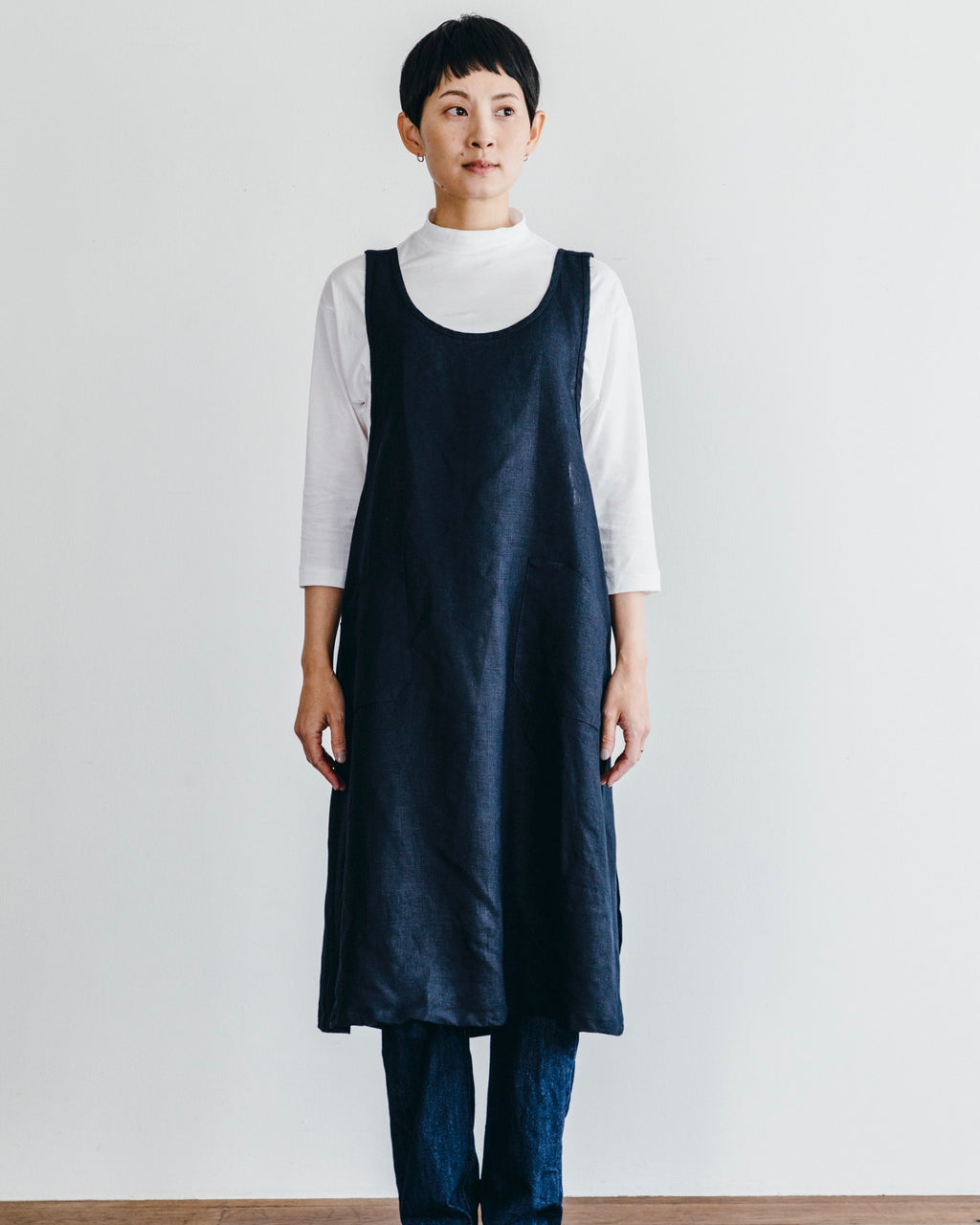 Over Apron: Navy